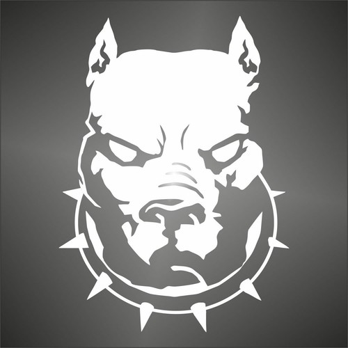 Adesivo cane pit - pit, bull