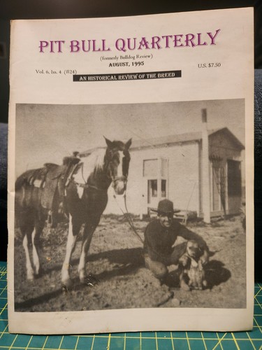 Pit bull quarterly - quarterly, magazine