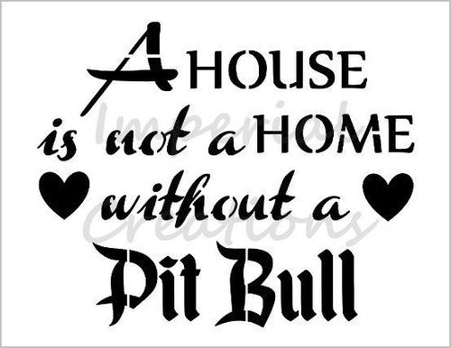 Pit bull home casa - pit,
