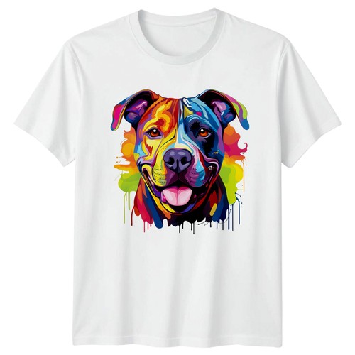 Shirt colorata per cani - cani, pit