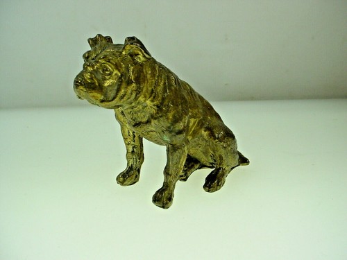 Cast brass pit - brass, bull