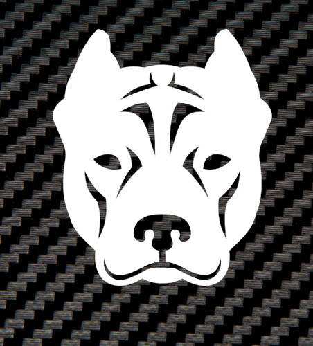 Adesivo pitbull cane - adesivo,