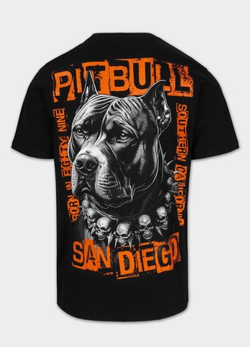Shirt pit bull nera - pit,
